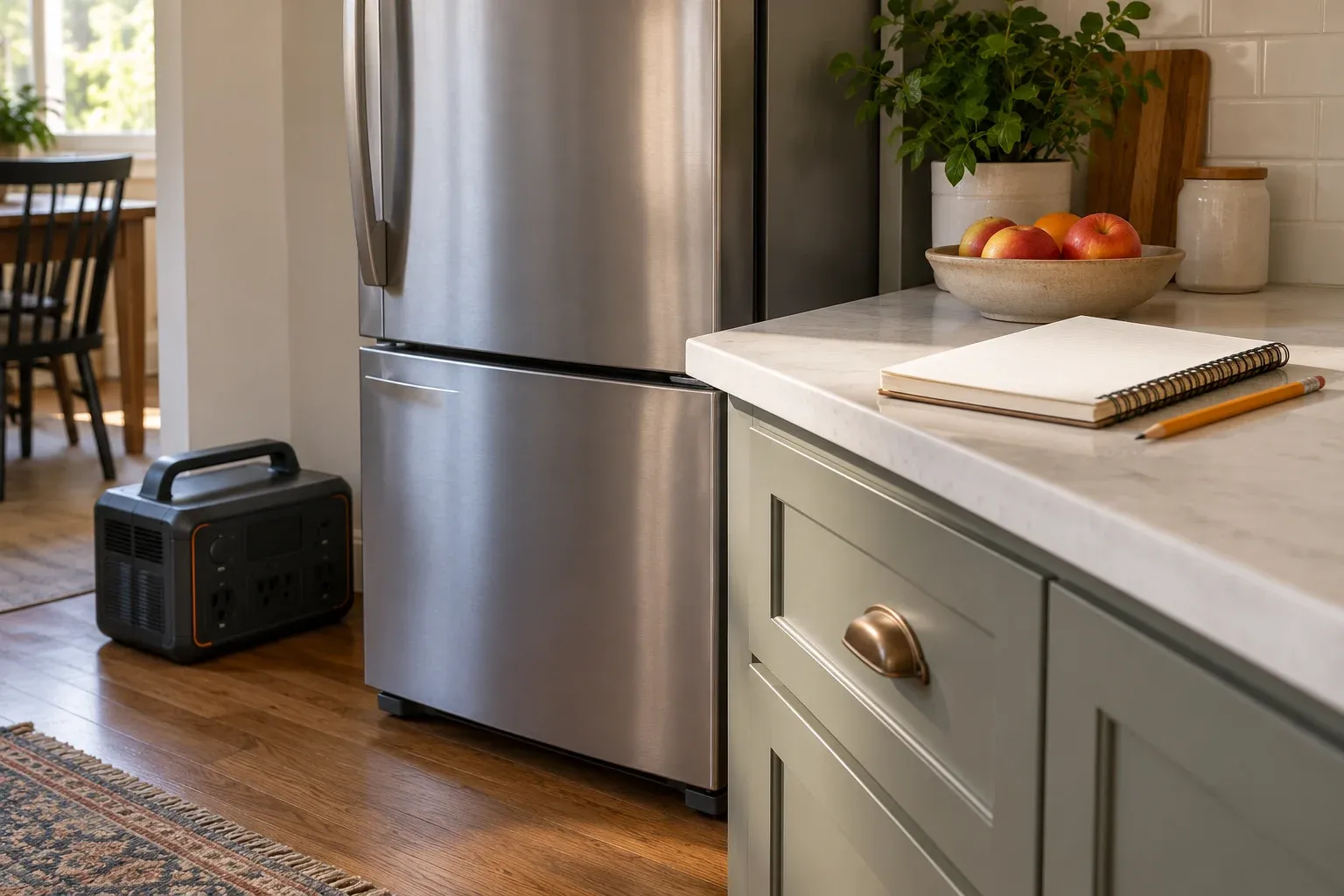 Refrigerator planning scene